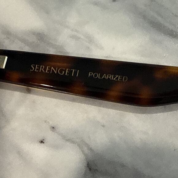 Serengeti Alessandra Shiny Tortoise w/ Drivers Polarized Lens Sunglass ITALY - Picture 7 of 7
